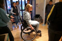 Apprendre à conduire les fauteuils