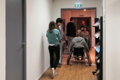 Parcours fauteuil à la MDDS