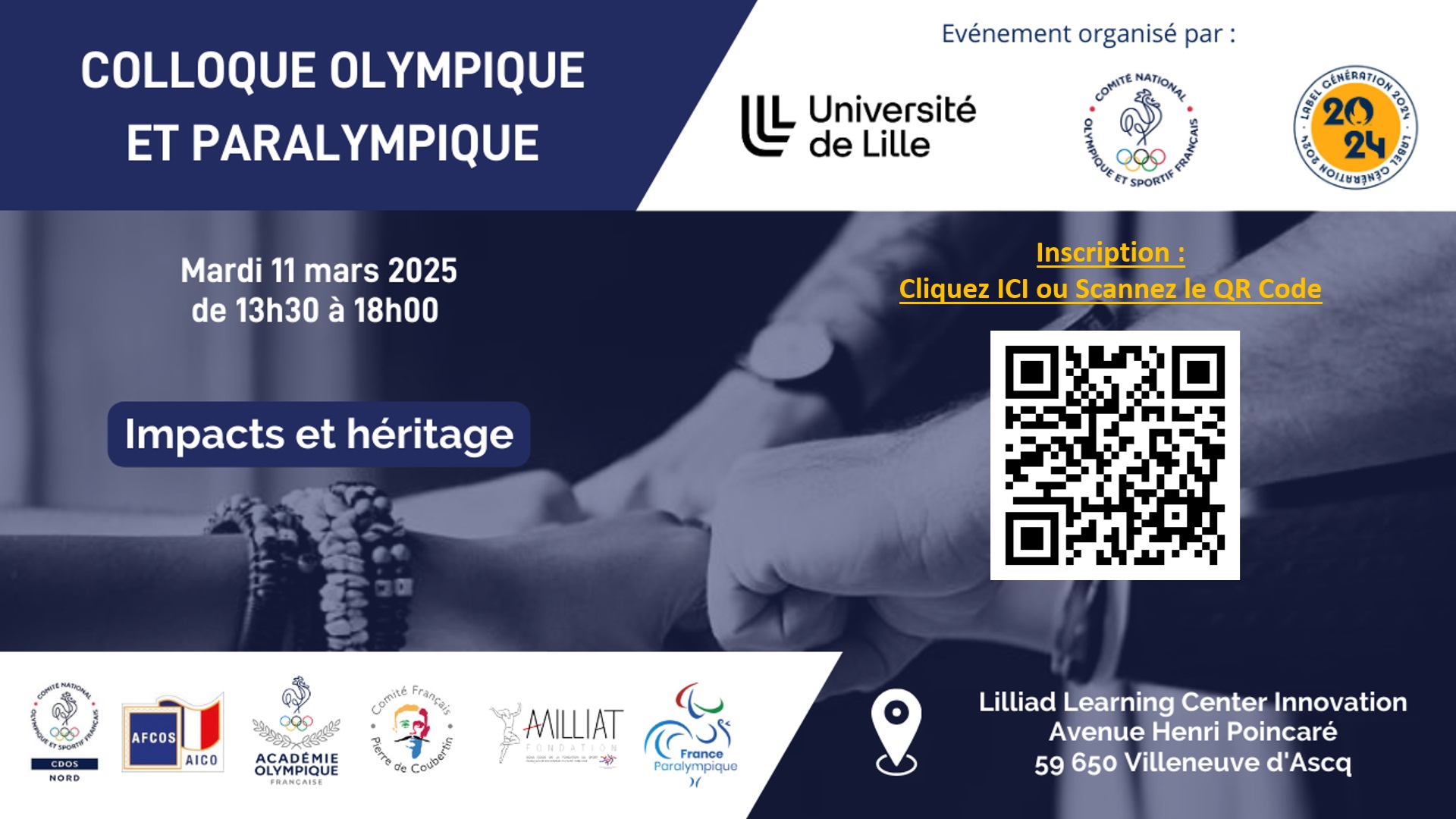 Exemple de thématique - Colloque Olympique & Paralympique 2025